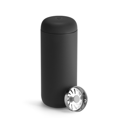 Fellow Carter Move Mug + Splash Guard - Coffee Drinkware for Commuting and Home Use