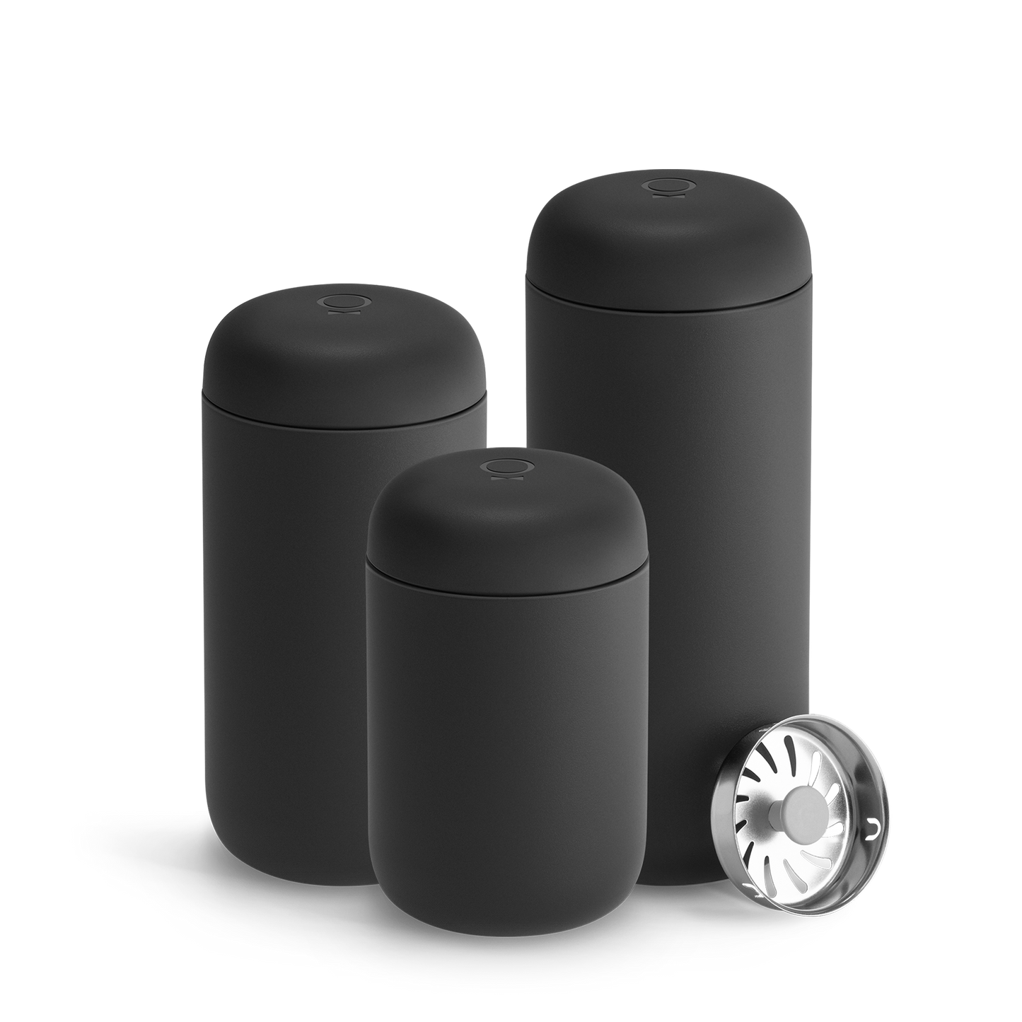 Fellow Carter Move Mug + Splash Guard - Coffee Drinkware for Commuting and Home Use