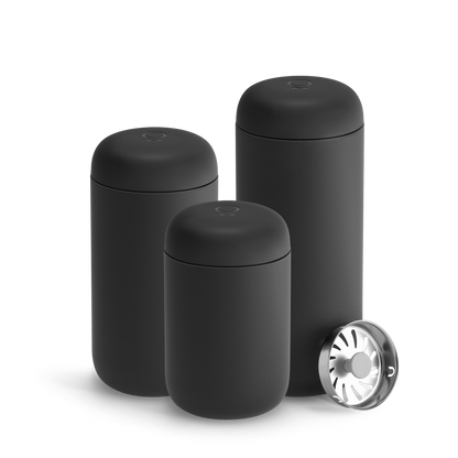 Fellow Carter Move Mug + Splash Guard - Coffee Drinkware for Commuting and Home Use