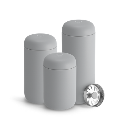 Fellow Carter Move Mug + Splash Guard - Coffee Drinkware for Commuting and Home Use