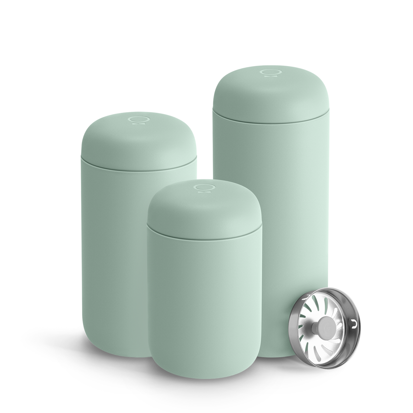 Fellow Carter Move Mug + Splash Guard - Coffee Drinkware for Commuting and Home Use