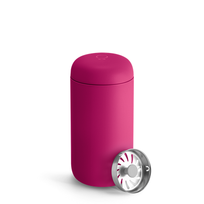 Fellow Carter Move Mug + Splash Guard - Coffee Drinkware for Commuting and Home Use