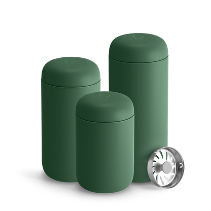 Fellow Carter Move Mug + Splash Guard - Coffee Drinkware for Commuting and Home Use