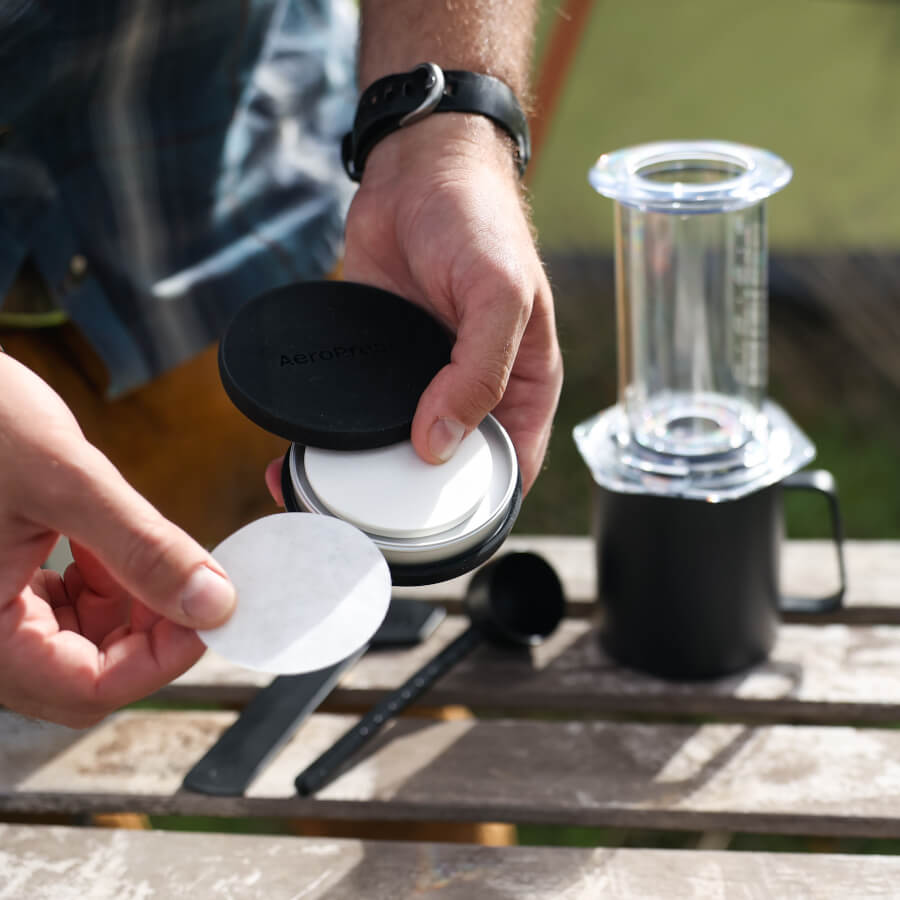 AeroPress Travel Filter Holder - Coffee Filter Accessory for Consistent Preparation