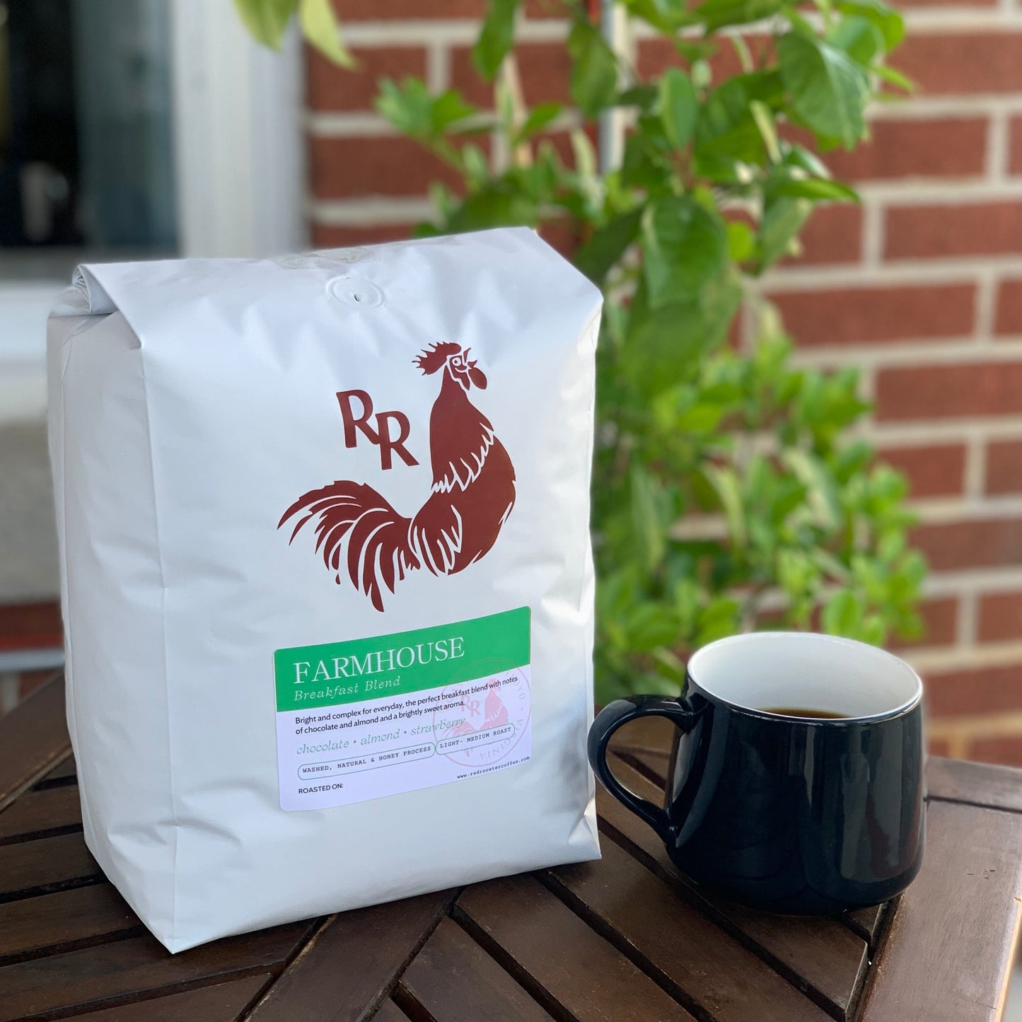 Organic Floyd Farmhouse Breakfast Blend - Coffee Beans for Flexible Recipe Preparation