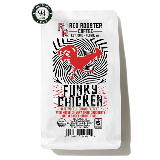 Organic Funky Chicken - Coffee Beans for Flexible Recipe Preparation