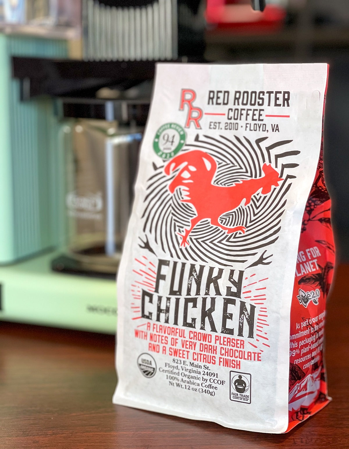 Organic Funky Chicken - Coffee Beans for Flexible Recipe Preparation
