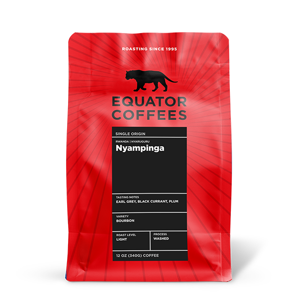 Rwanda Nyampinga 12 oz - Coffee Beans for Flexible Recipe Preparation