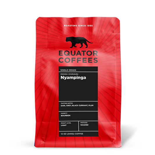 Rwanda Nyampinga 12 oz - Coffee Beans for Flexible Recipe Preparation