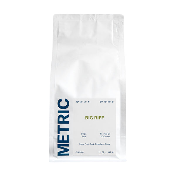 Big Riff 12 oz - Coffee Beans for Flexible Recipe Preparation