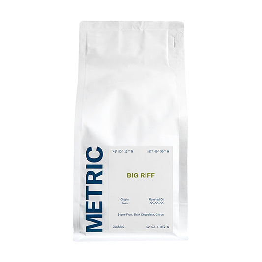 Big Riff 12 oz - Coffee Beans for Flexible Recipe Preparation
