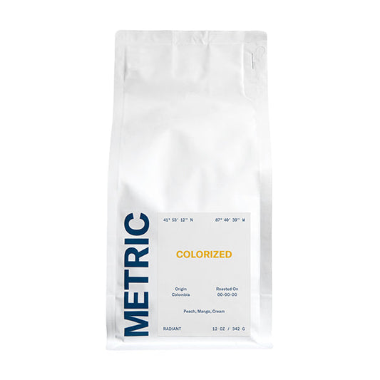 Colorized 12 oz - Coffee Beans for Flexible Recipe Preparation