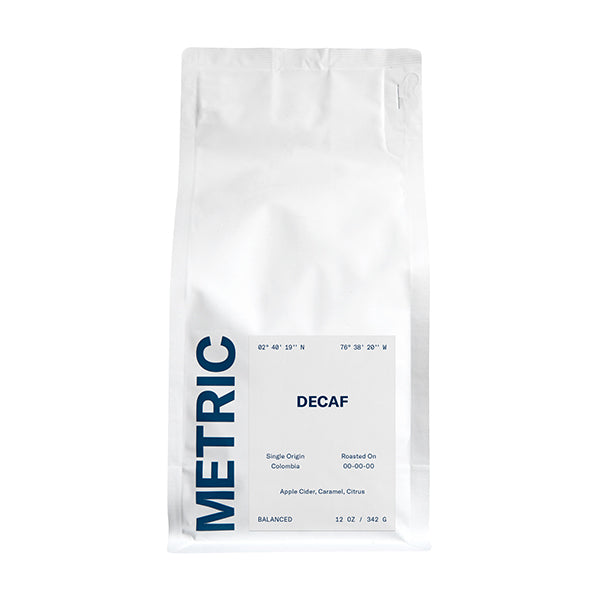 Decaf 12 oz - Coffee Beans for Flexible Recipe Preparation
