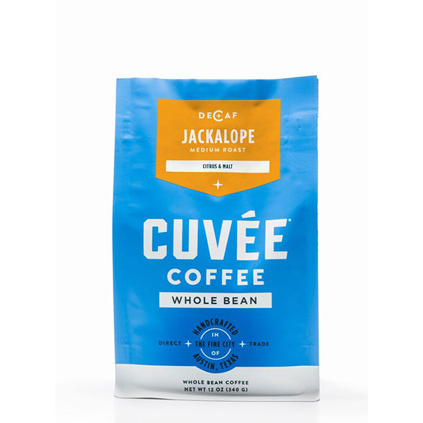 Jackalope Decaf 12 oz - Coffee Beans for Flexible Recipe Preparation