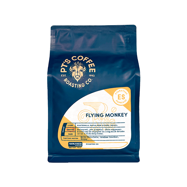 Flying Monkey Espresso 10 oz - Portable Brewer for Fresh Coffee Preparation