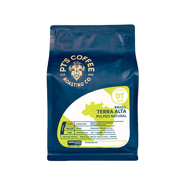 Terra Alta Pulped Natural 2 lb - Coffee Beans for Flexible Recipe Preparation