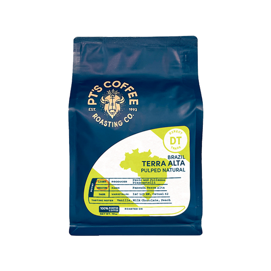 Terra Alta Pulped Natural 2 lb - Coffee Beans for Flexible Recipe Preparation