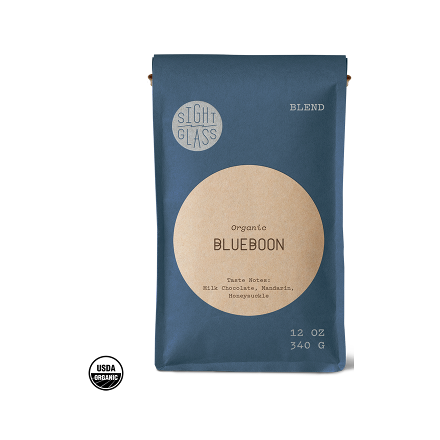 Organic Blueboon 12 oz - Coffee Beans for Flexible Recipe Preparation