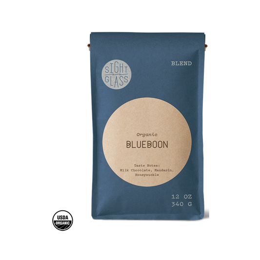 Organic Blueboon 12 oz - Coffee Beans for Flexible Recipe Preparation