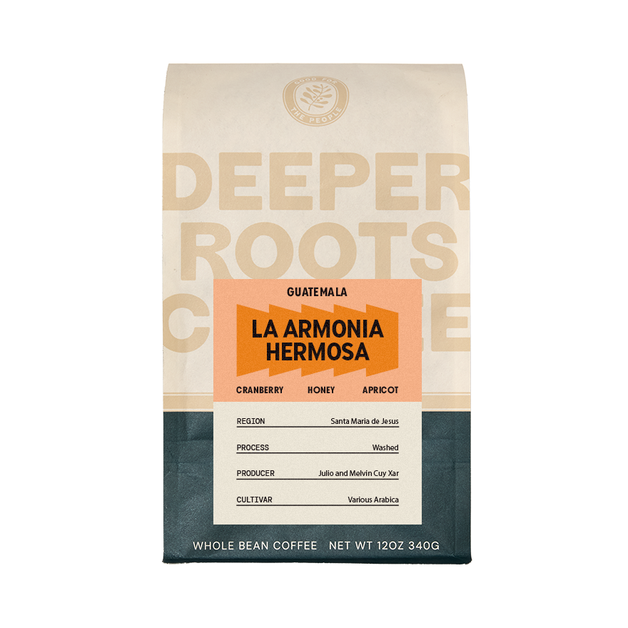 La Armonia Hermosa 12 oz - Coffee Beans for Flexible Recipe Preparation