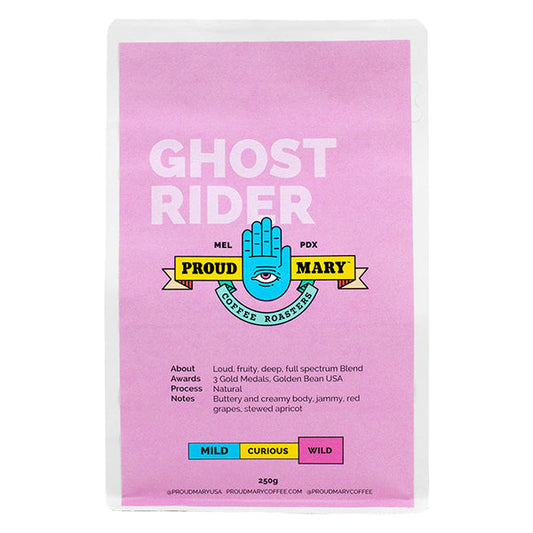 Ghost Rider 250 gr - Coffee Beans for Flexible Recipe Preparation