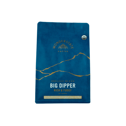 Organic Big Dipper 10.5 oz - Coffee Beans for Flexible Recipe Preparation