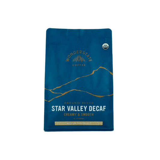 Organic Star Valley Decaf 1.5 lb - Coffee Beans for Flexible Recipe Preparation