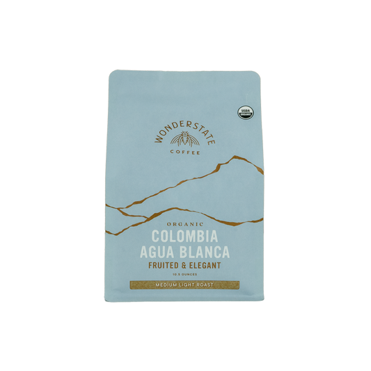 Organic Colombia Agua Blanca 10.5 oz - Coffee Beans for Flexible Recipe Preparation