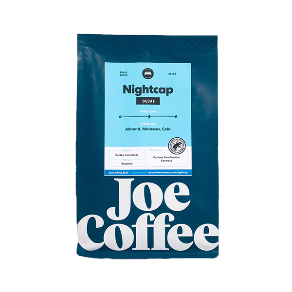 Nightcap Decaf 12 oz - Coffee Beans for Flexible Recipe Preparation
