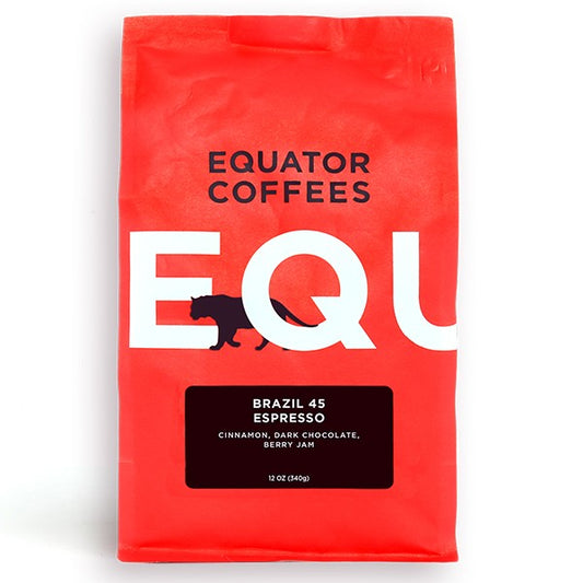 Brazil 45 Espresso 12 oz - Portable Brewer for Fresh Coffee Preparation