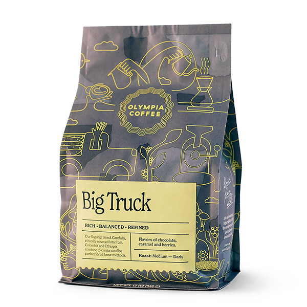 Big Truck 12 oz - Coffee Beans for Flexible Recipe Preparation