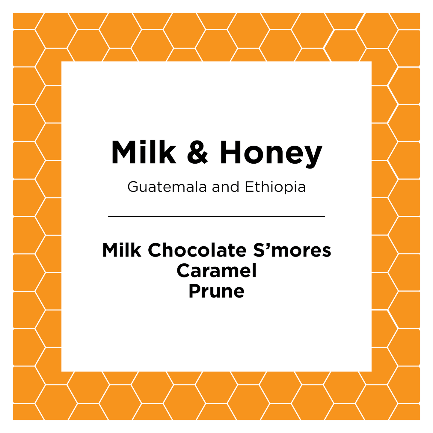Milk & Honey - Coffee Beans for Flexible Recipe Preparation