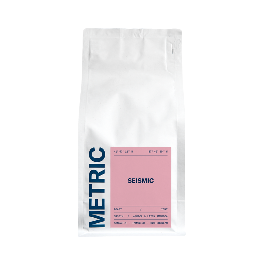 Seismic 10.5 oz - Coffee Beans for Flexible Recipe Preparation