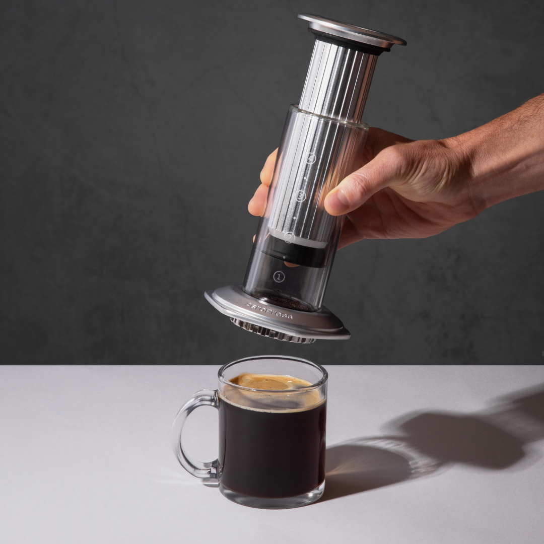 AeroPress Coffee Maker - Premium - Portable Brewer for Fresh Coffee Preparation
