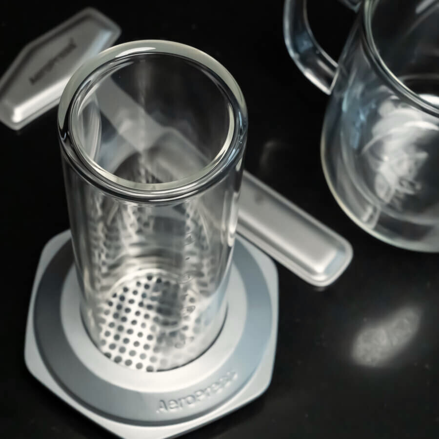 AeroPress Coffee Maker - Premium - Portable Brewer for Fresh Coffee Preparation