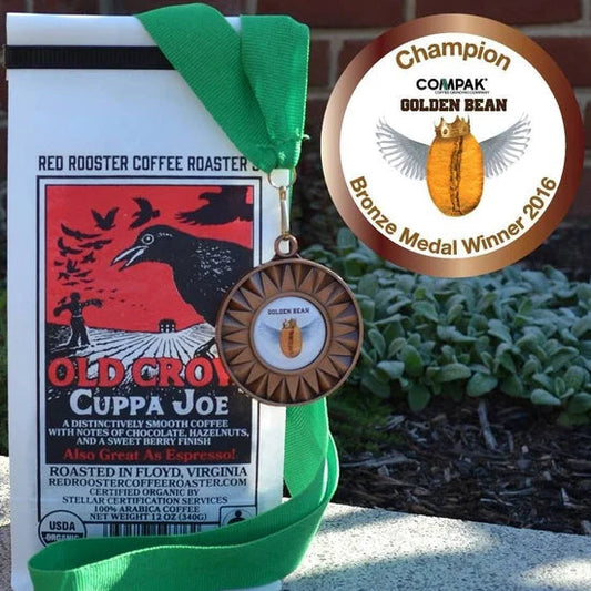 Organic Old Crow Cuppa Joe - Coffee Beans for Flexible Recipe Preparation