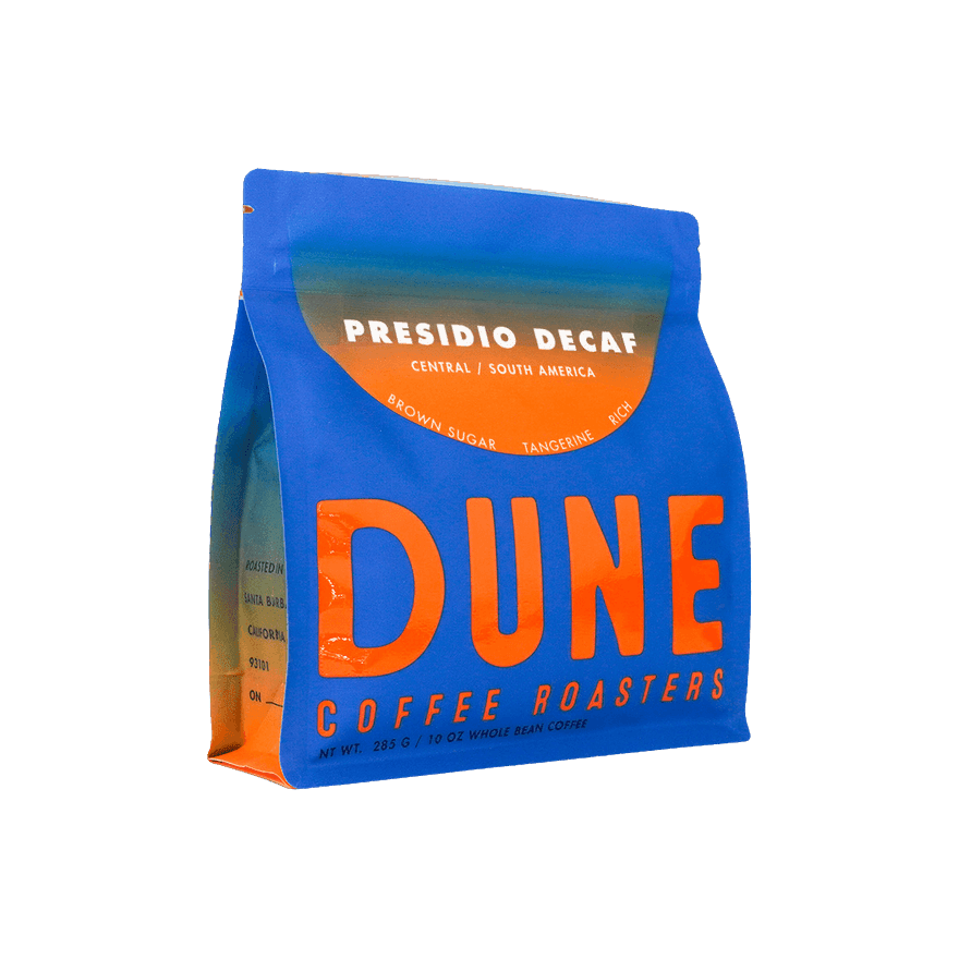 Presidio Decaf 10 oz - Coffee Beans for Flexible Recipe Preparation