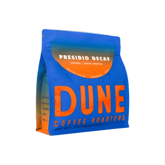 Presidio Decaf 10 oz - Coffee Beans for Flexible Recipe Preparation