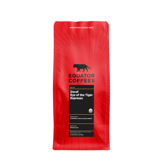 Decaf Eye Of The Tiger 2 lb - Coffee Beans for Flexible Recipe Preparation