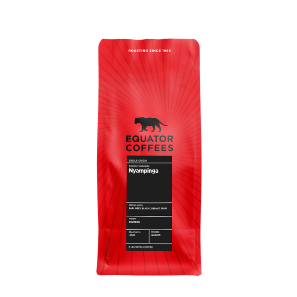 Rwanda Nyampinga 2 lb - Coffee Beans for Flexible Recipe Preparation