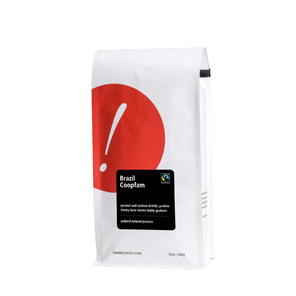 Brazil Coopfam Certified Fairtrade 2 lb - Coffee Beans for Flexible Recipe Preparation