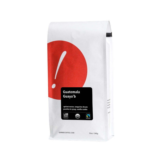 Guatemala Guayab 12 oz - Coffee Beans for Flexible Recipe Preparation