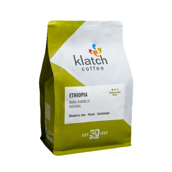 Ethiopia Buku Hambela Natural 2 lb - Coffee Beans for Flexible Recipe Preparation