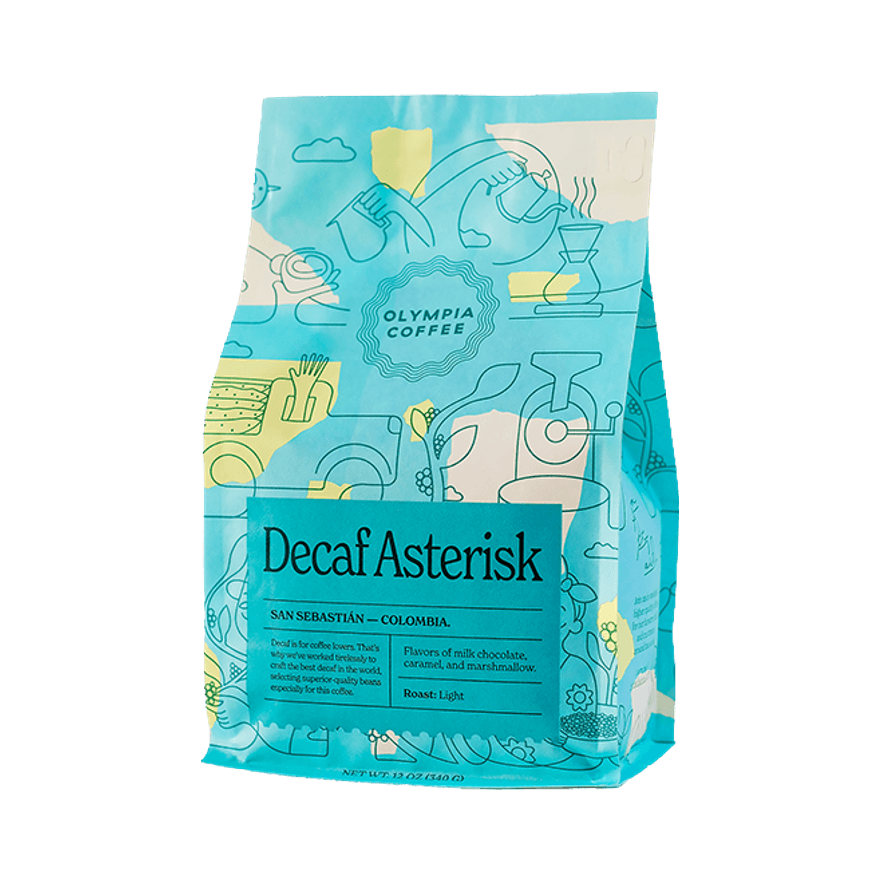 Decaf Asterisk 2 lb - Coffee Beans for Flexible Recipe Preparation
