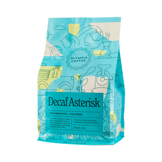 Decaf Asterisk 2 lb - Coffee Beans for Flexible Recipe Preparation