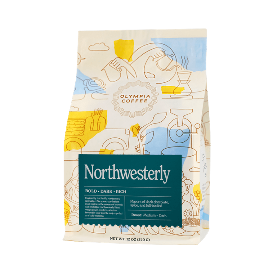 Northwesterly Blend 12 oz - Coffee Beans for Flexible Recipe Preparation
