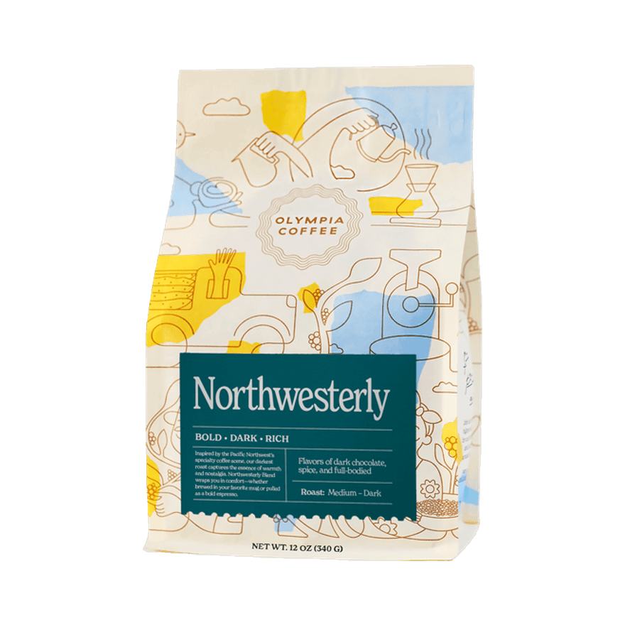 Northwesterly Blend 2 lb - Coffee Beans for Flexible Recipe Preparation