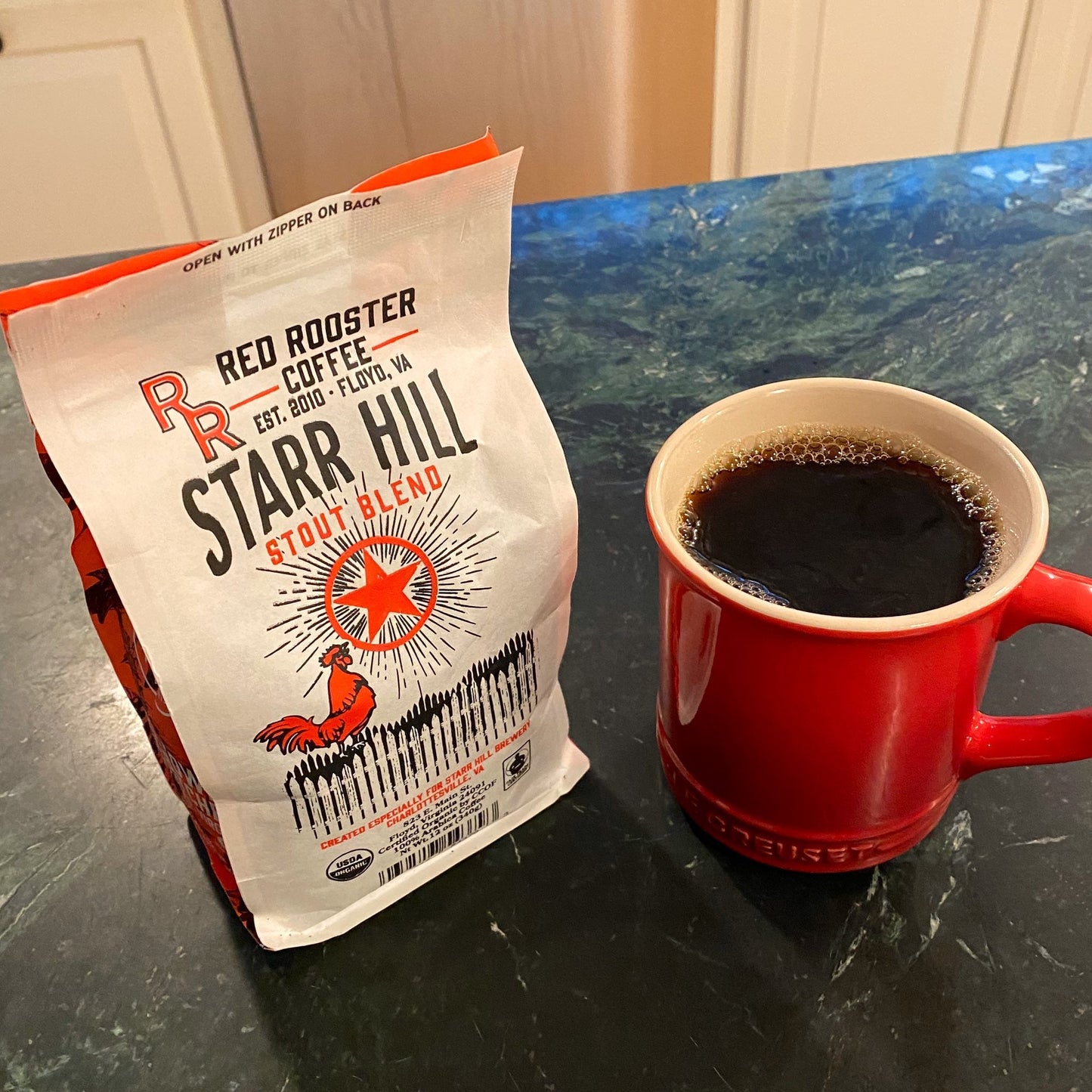 Organic Starr Hill Stout Blend - Coffee Beans for Flexible Recipe Preparation