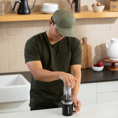 AeroPress Hats - Practical Coffee Gear for Daily Routines
